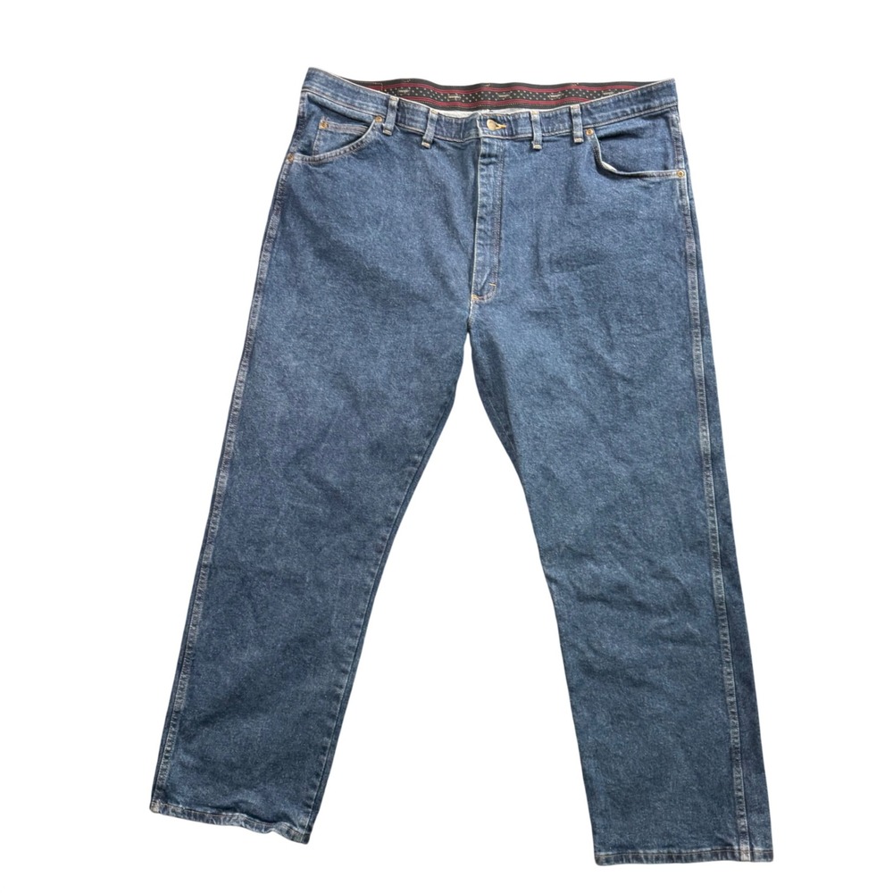 Wrangler Regular Fit Jeans Mens 44x30‎ Comfort Stretch Waistband Denim Blend